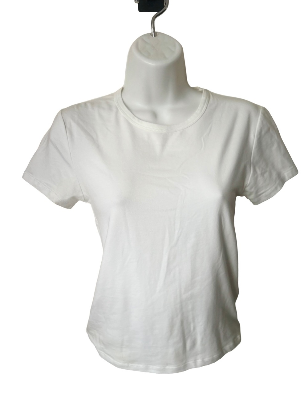 Sportsgirl White Short Sleeve Crew Tee, Sz XS